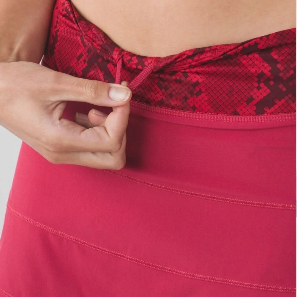 Lululemon Cranberry Pace Rival Skirt 4 Regular - Picture 6 of 10